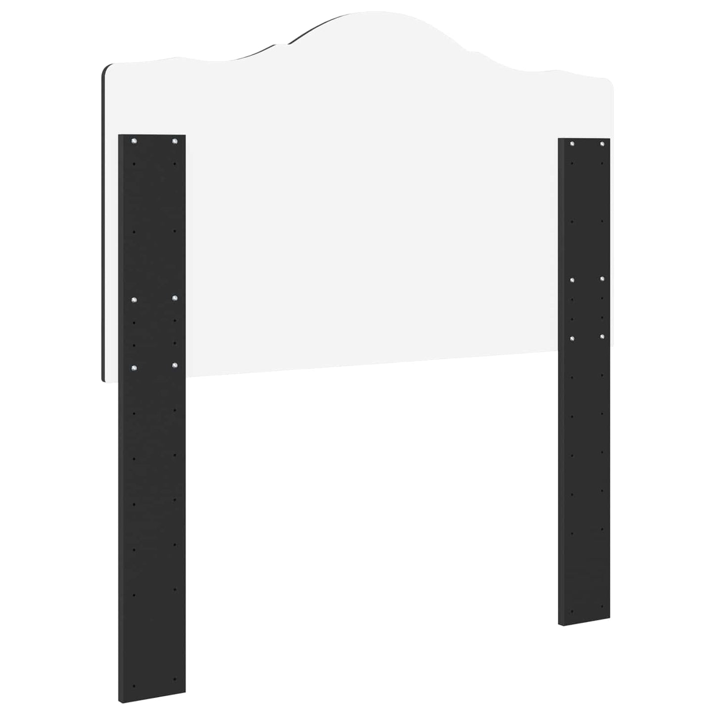 vidaXL Headboard Black Oak Engineered wood