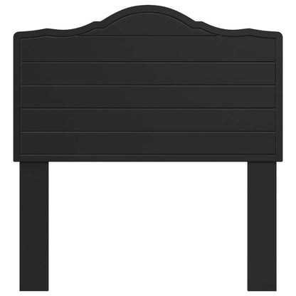 vidaXL Headboard Black Oak Engineered wood