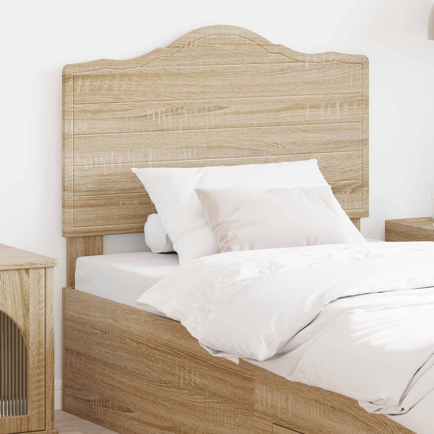 vidaXL Headboard Sonoma Oak Engineered wood
