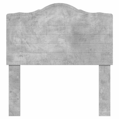 vidaXL Headboard Concrete Grey Engineered wood