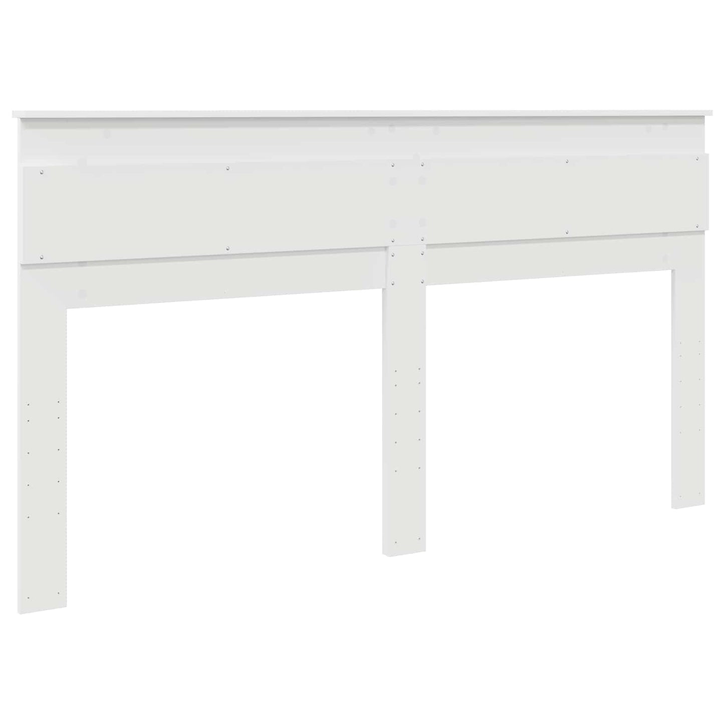 vidaXL Headboard White Engineered wood