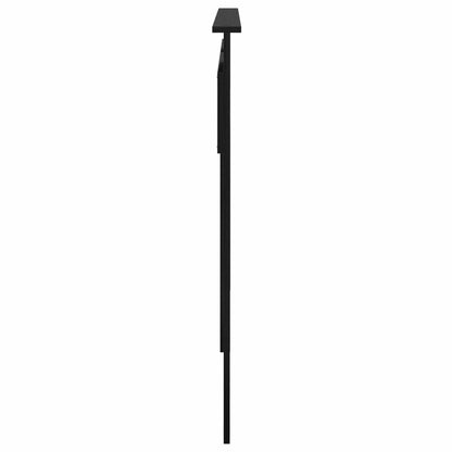 vidaXL Headboard Black Oak Engineered wood