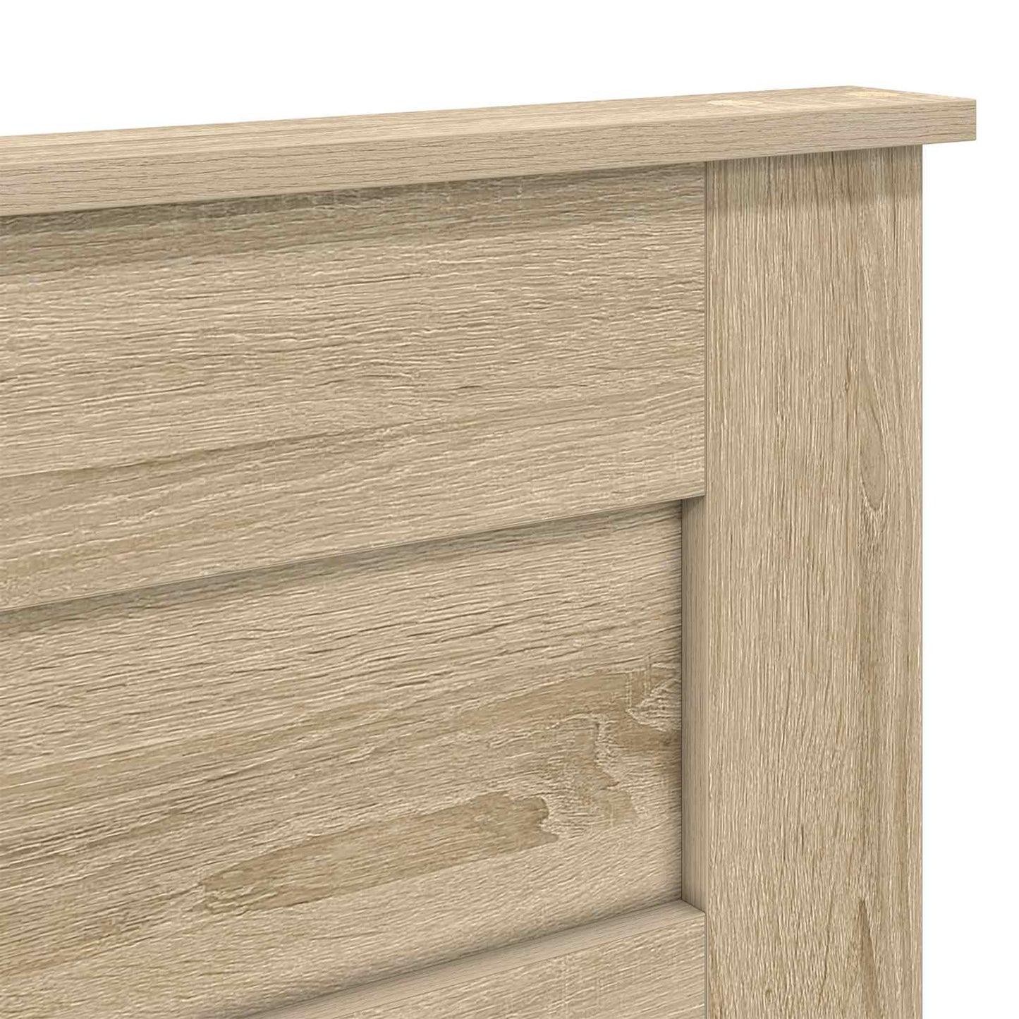 vidaXL Headboard Sonoma Oak Engineered wood