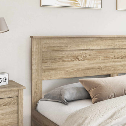 vidaXL Headboard Sonoma Oak Engineered wood