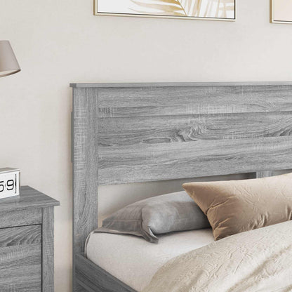 vidaXL Headboard Grey Sonoma Engineered wood