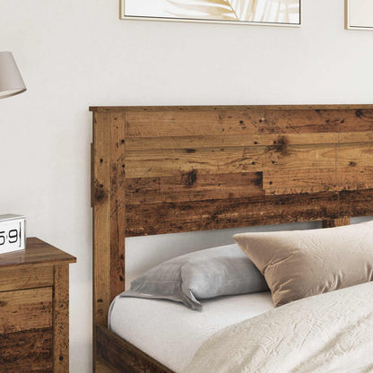 vidaXL Headboard Old Wood Engineered wood