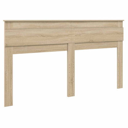 vidaXL Headboard Sonoma Oak Engineered wood