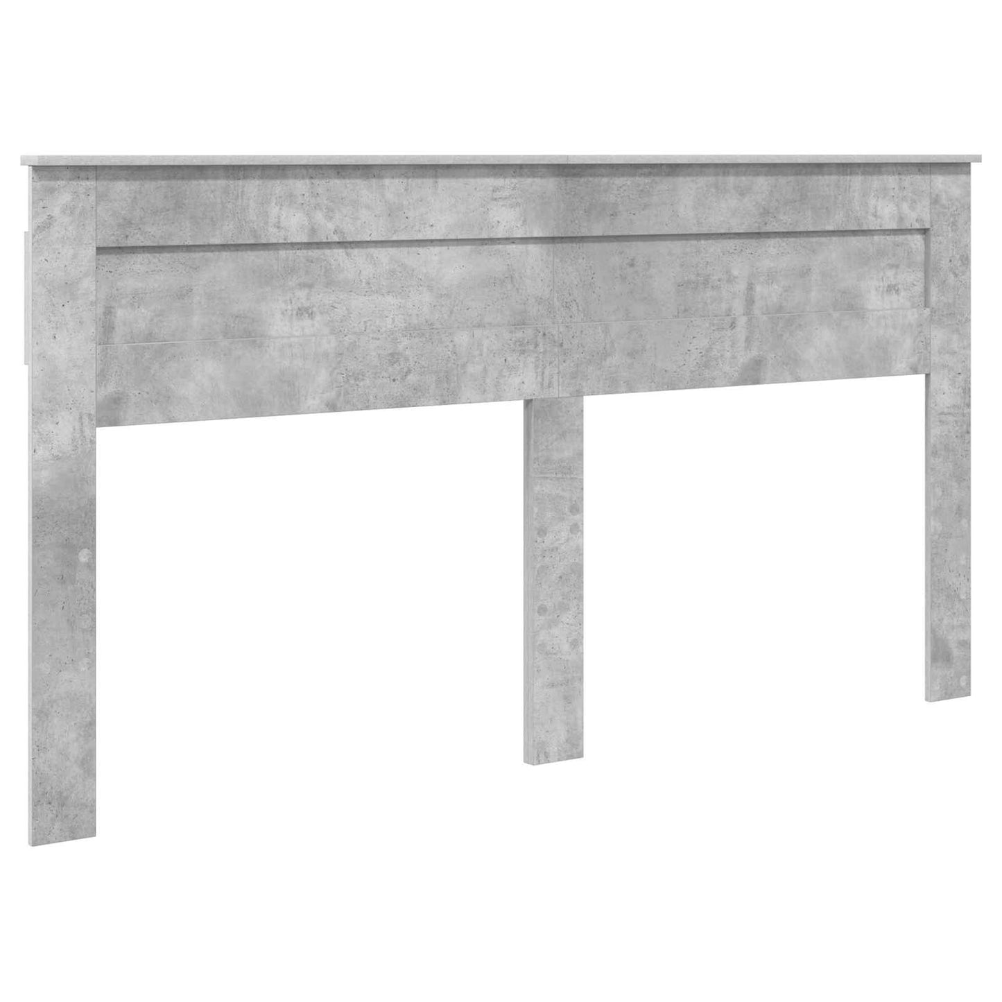 vidaXL Headboard Concrete Grey Engineered wood