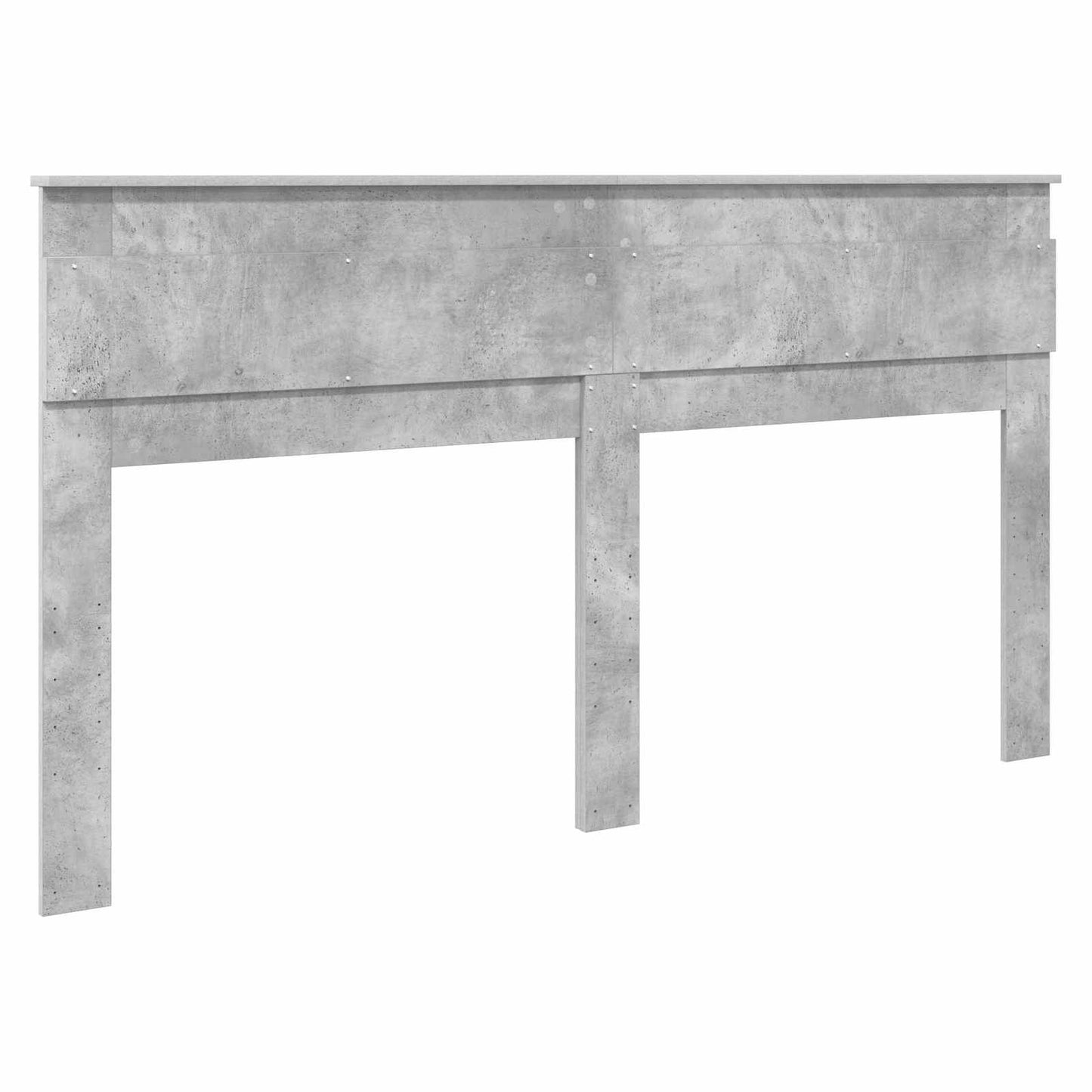 vidaXL Headboard Concrete Grey Engineered wood