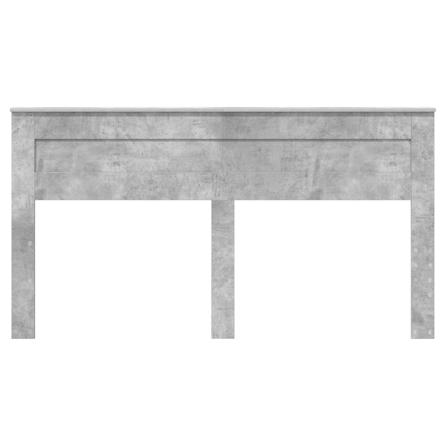 vidaXL Headboard Concrete Grey Engineered wood