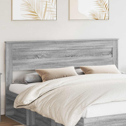 vidaXL Headboard Grey Sonoma Engineered wood