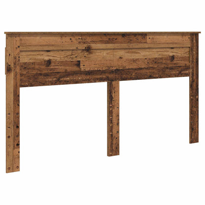 vidaXL Headboard Old Wood Engineered wood