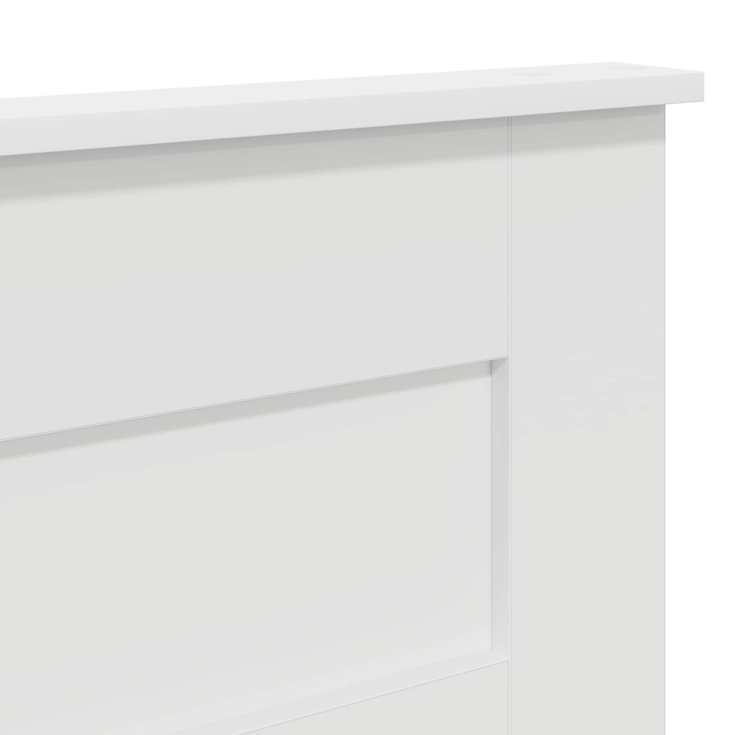 vidaXL Headboard White Engineered wood