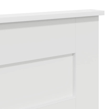vidaXL Headboard White Engineered wood