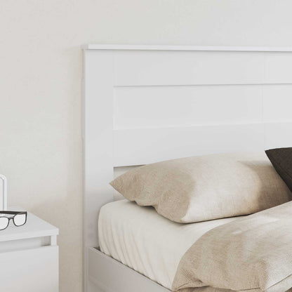 vidaXL Headboard White Engineered wood