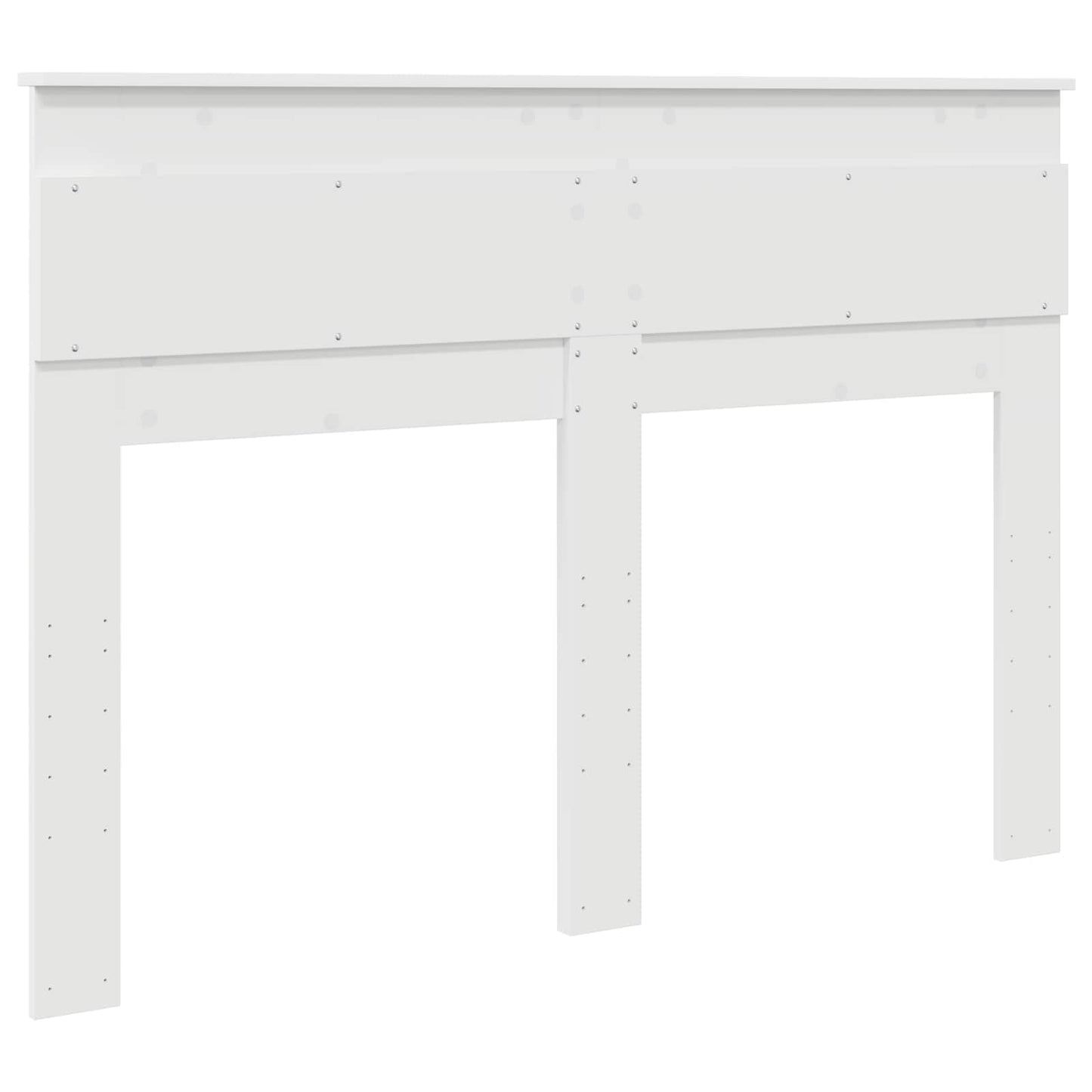 vidaXL Headboard White Engineered wood