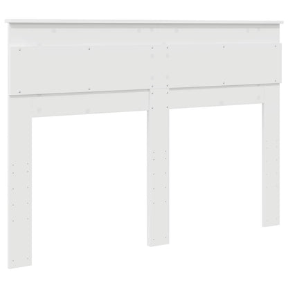 vidaXL Headboard White Engineered wood