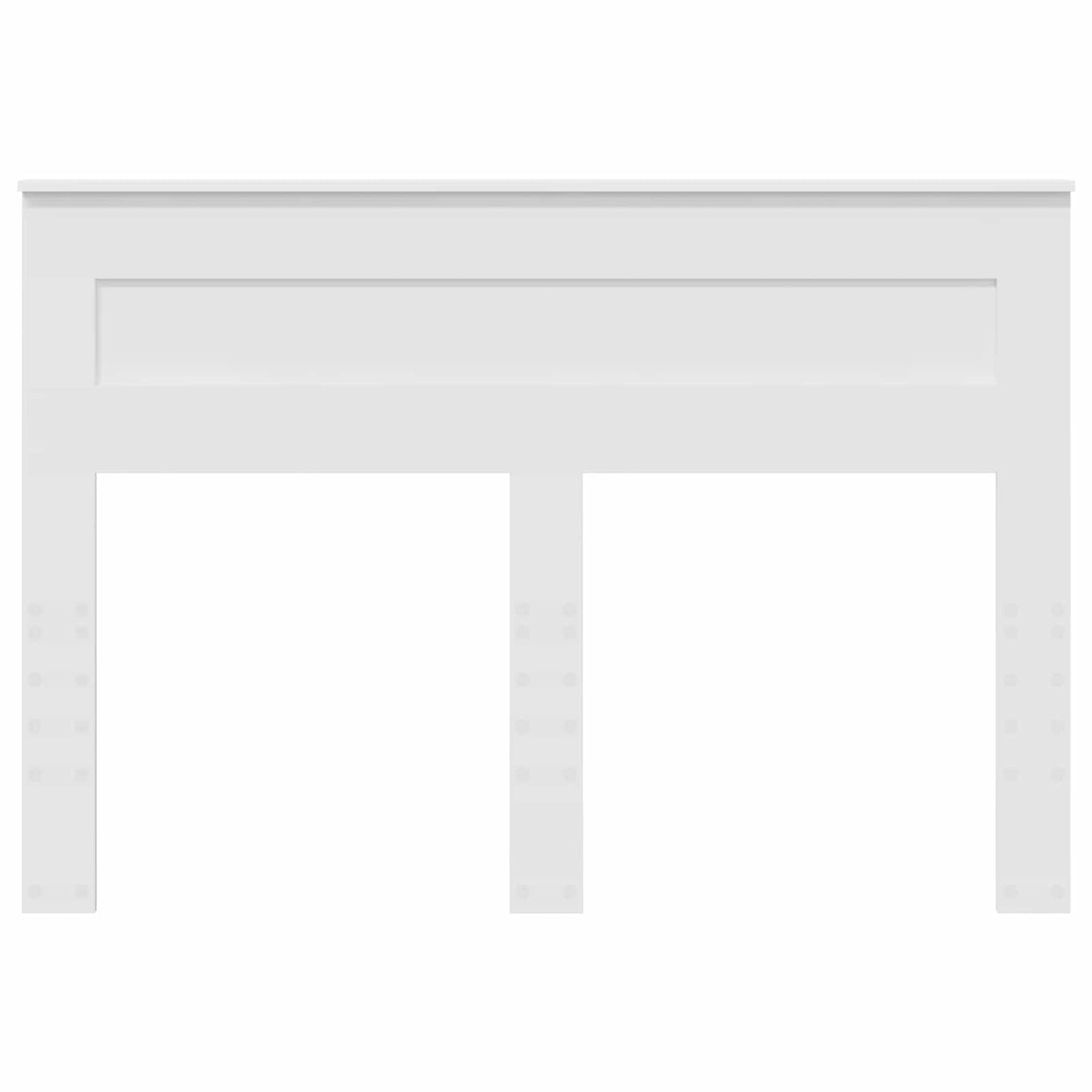 vidaXL Headboard White Engineered wood