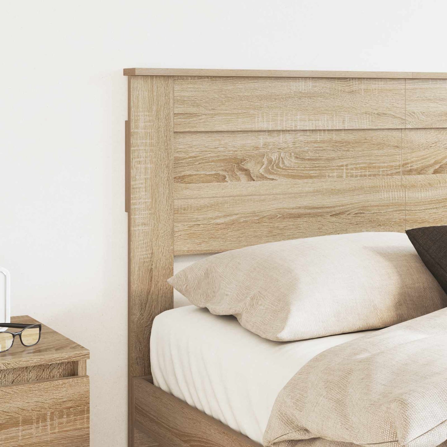 vidaXL Headboard Sonoma Oak Engineered wood