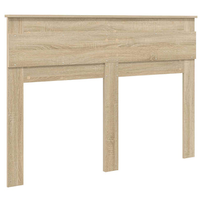 vidaXL Headboard Sonoma Oak Engineered wood
