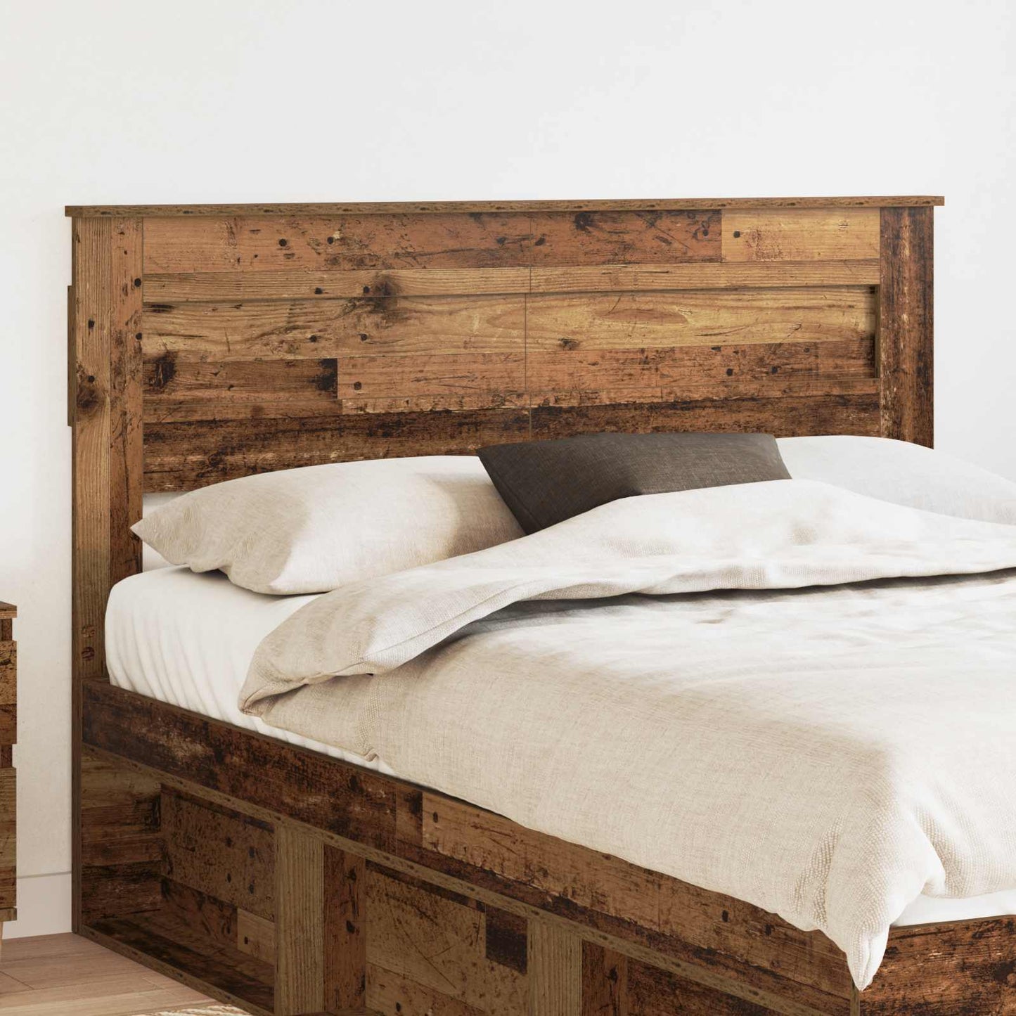 vidaXL Headboard Old Wood Engineered wood