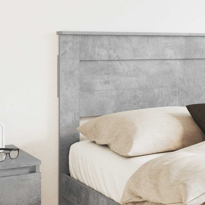 vidaXL Headboard Concrete Grey Engineered wood