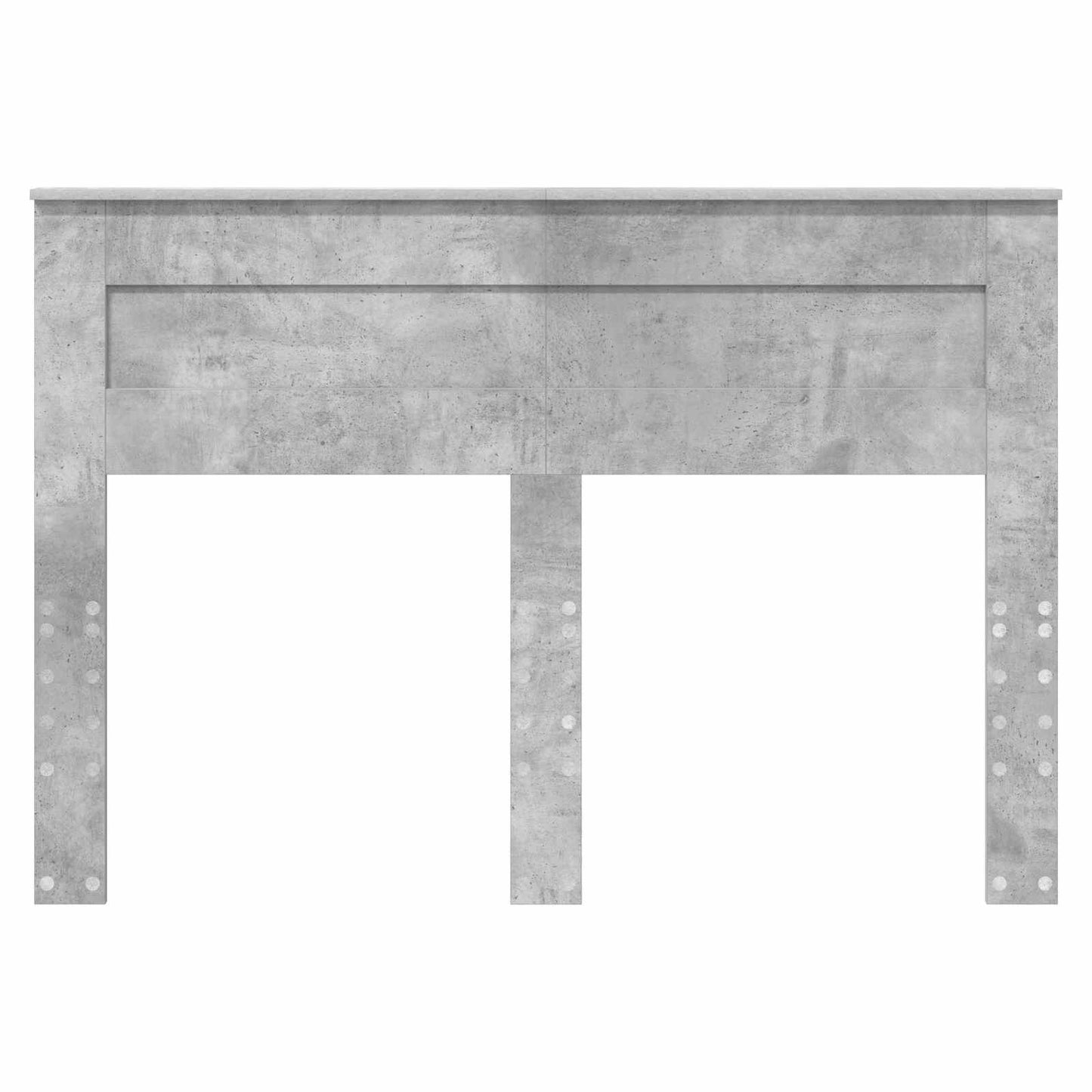 vidaXL Headboard Concrete Grey Engineered wood