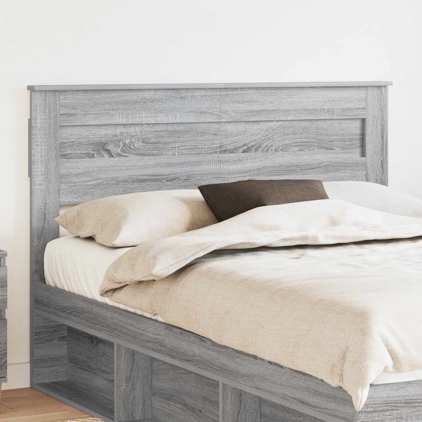 vidaXL Headboard Grey Sonoma Engineered wood