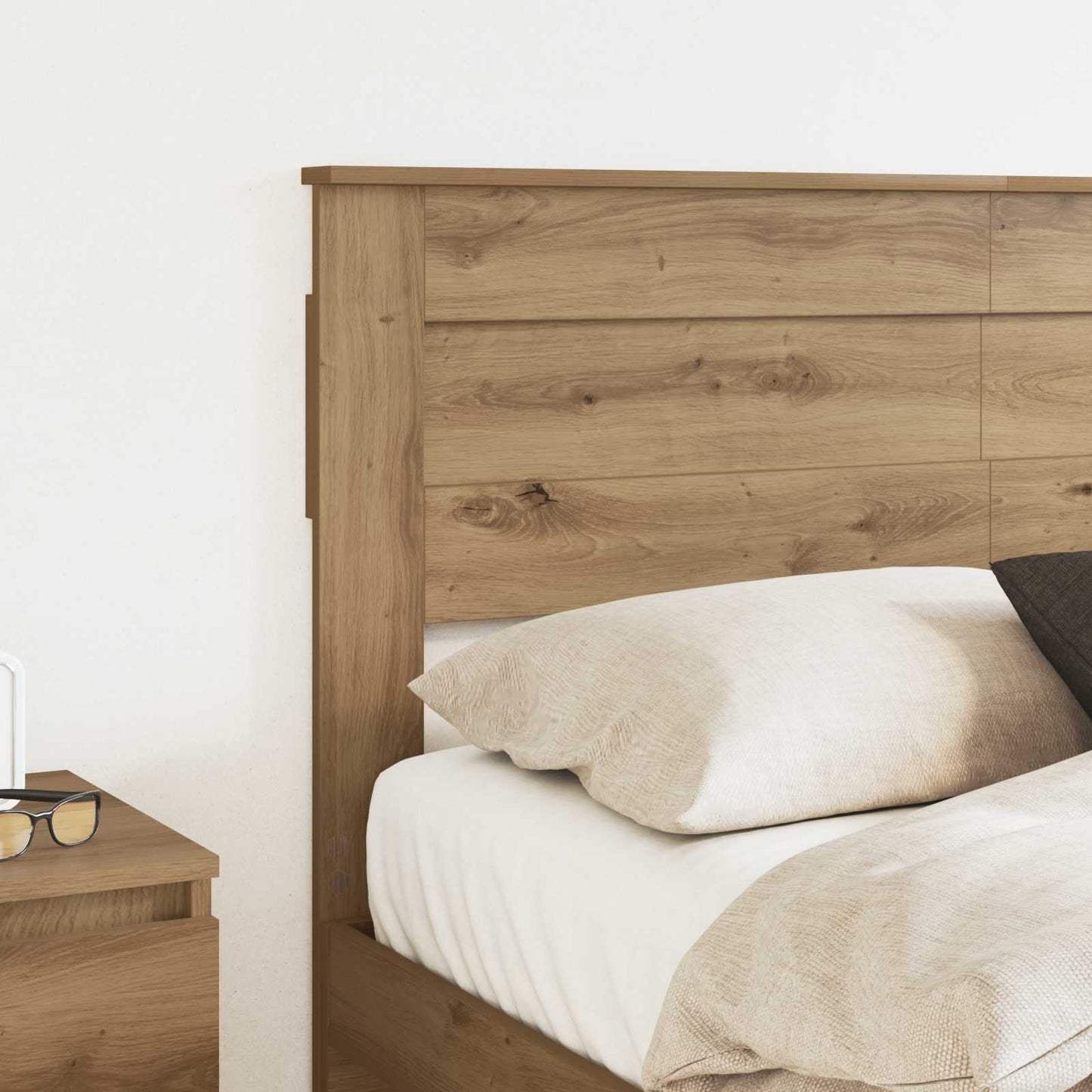 vidaXL Headboard Artisan Oak Engineered wood