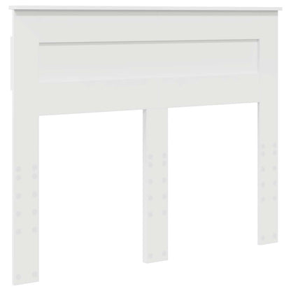 vidaXL Headboard White Engineered wood