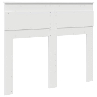 vidaXL Headboard White Engineered wood