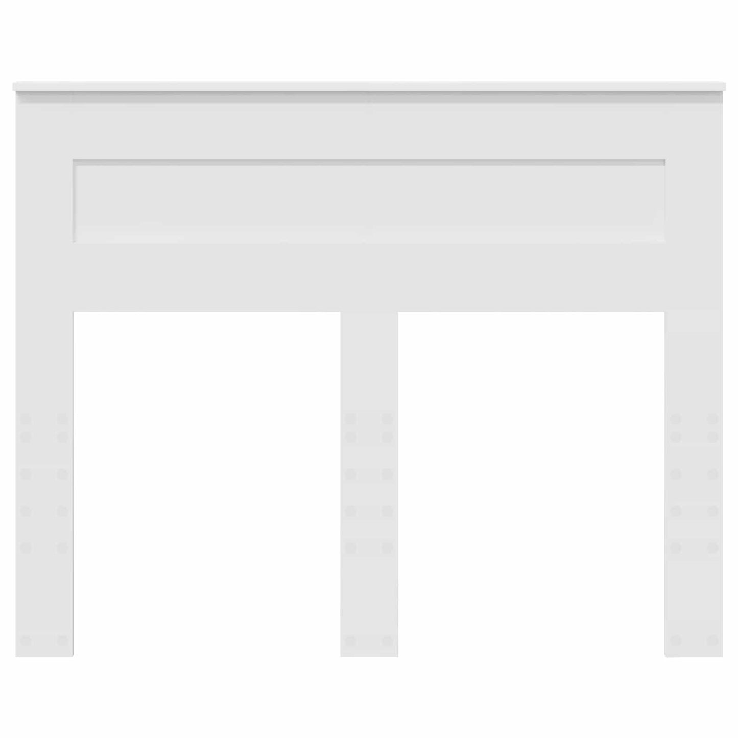 vidaXL Headboard White Engineered wood