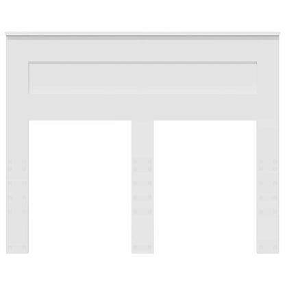 vidaXL Headboard White Engineered wood