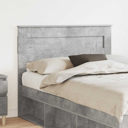 vidaXL Headboard Concrete Grey Engineered wood