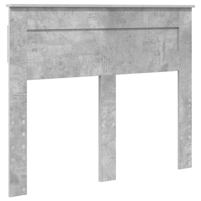 vidaXL Headboard Concrete Grey Engineered wood