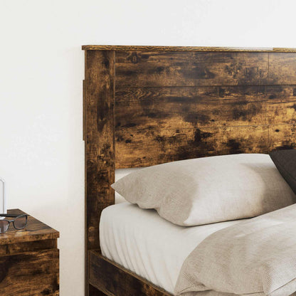 vidaXL Headboard Smoked Oak Engineered wood