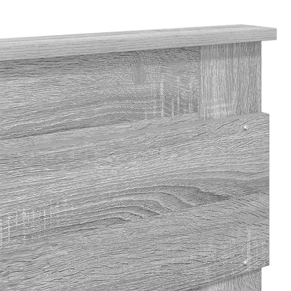 vidaXL Headboard Grey Sonoma Engineered wood