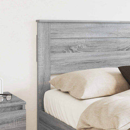 vidaXL Headboard Grey Sonoma Engineered wood