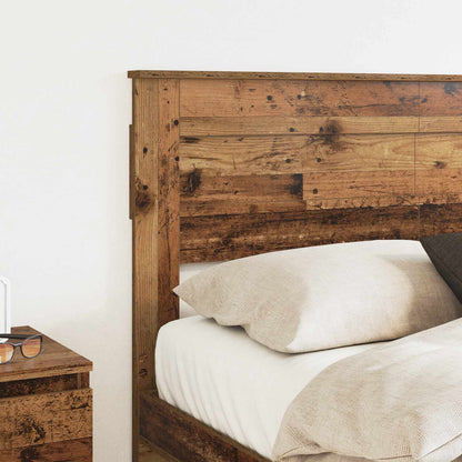 vidaXL Headboard Old Wood Engineered wood