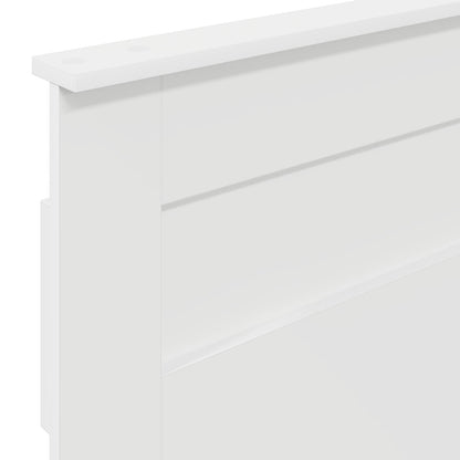 vidaXL Headboard White Engineered wood