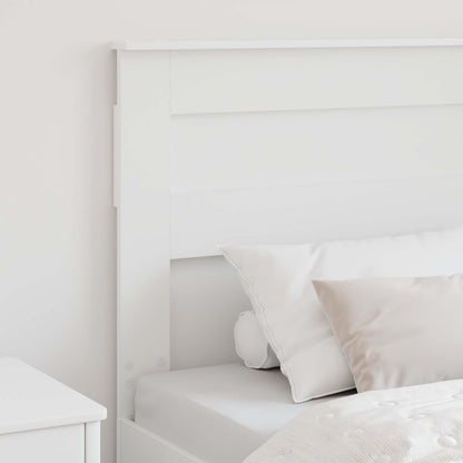 vidaXL Headboard White Engineered wood