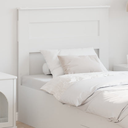 vidaXL Headboard White Engineered wood