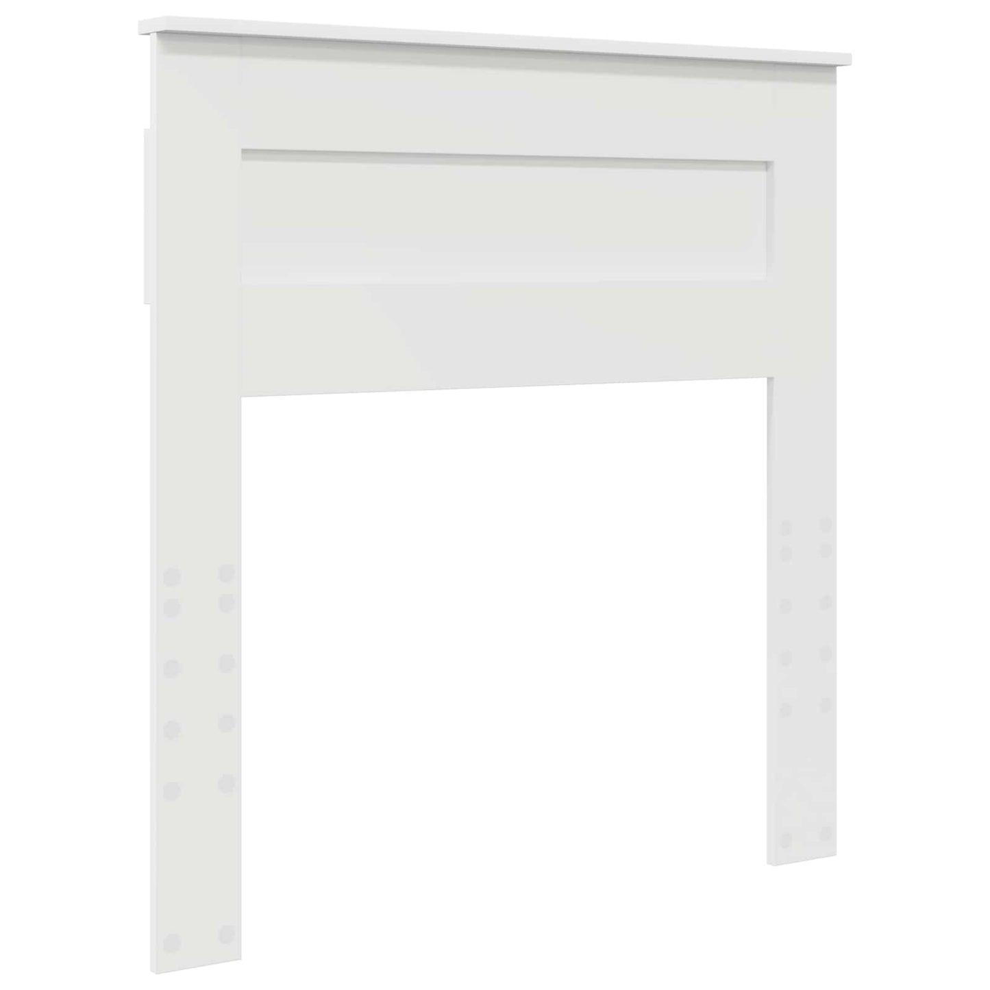 vidaXL Headboard White Engineered wood