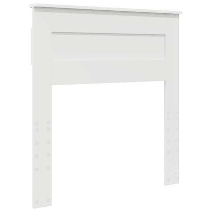 vidaXL Headboard White Engineered wood