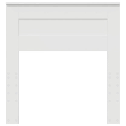 vidaXL Headboard White Engineered wood