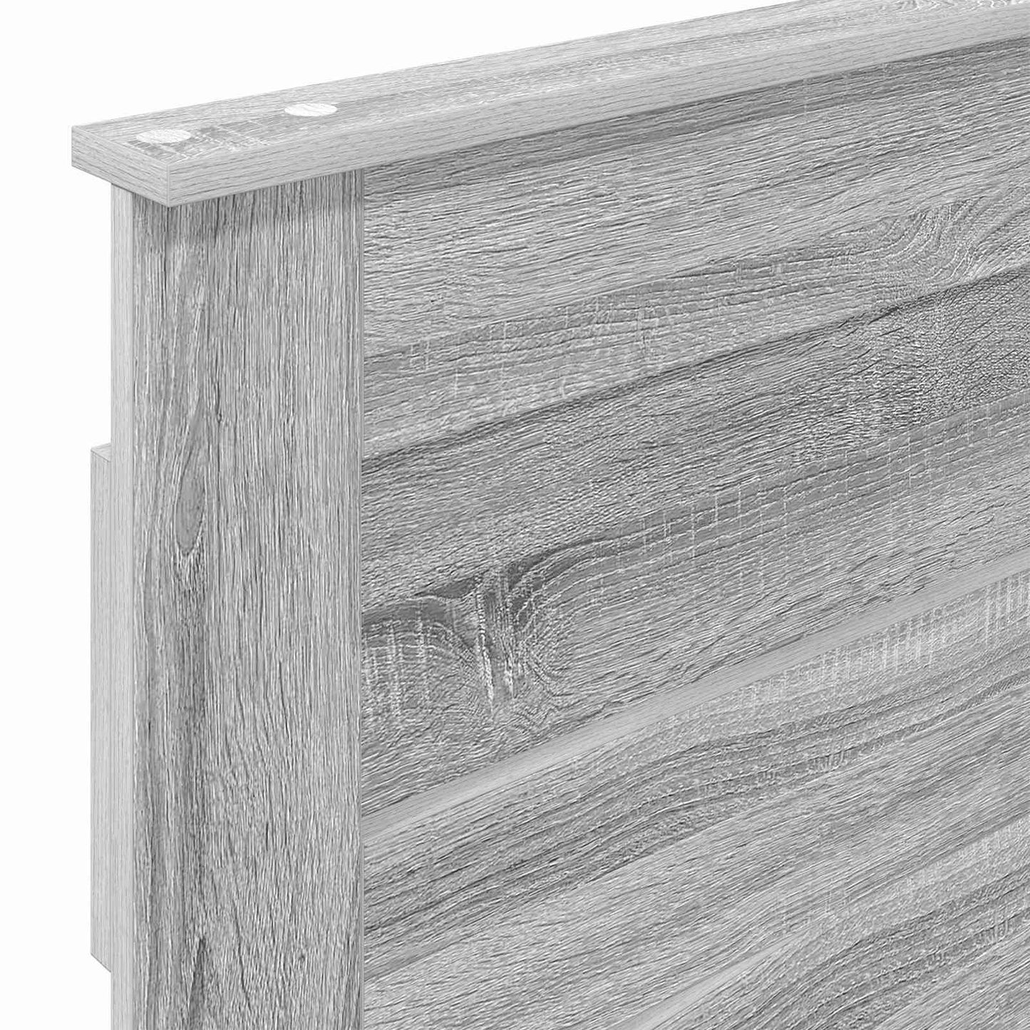 vidaXL Headboard Grey Sonoma Engineered wood