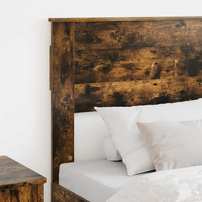 vidaXL Headboard Smoked Oak Engineered wood