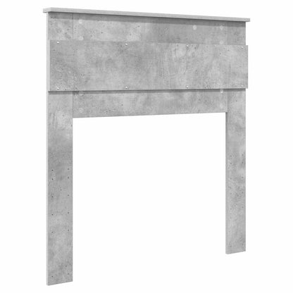 vidaXL Headboard Concrete Grey Engineered wood