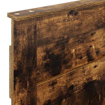 vidaXL Headboard Smoked Oak Engineered wood