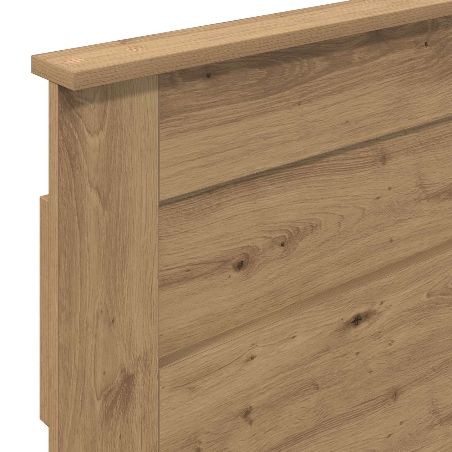 vidaXL Headboard Artisan Oak Engineered wood